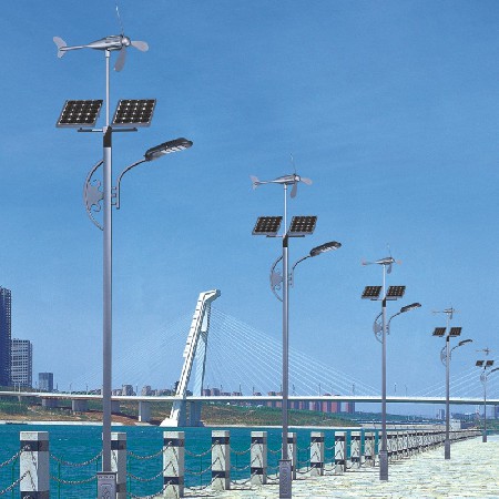 LED太陽能路燈新農(nóng)村道路照明亮化工程風光互補led高亮路燈廠家