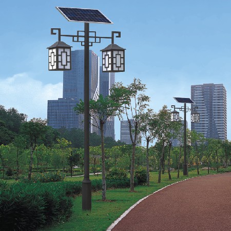 中式仿古特色庭院燈小區道路照明裝飾光伏LED太陽能庭院燈批發