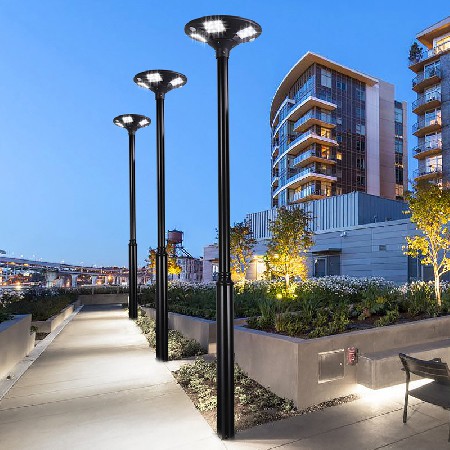 特色飛碟造型太陽能庭院燈小區(qū)農(nóng)村商業(yè)街照明工程節(jié)能道路燈