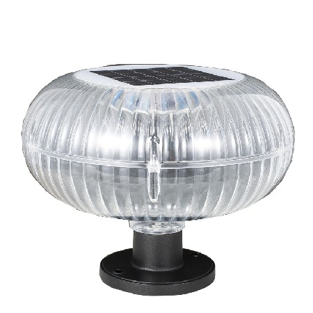 太陽能led庭院燈公園道路照明特色蘋果罩簡約歐式戶外一體化廠家